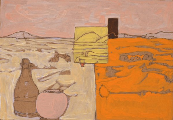 Vie suspendue VI - 13x18 - tempera